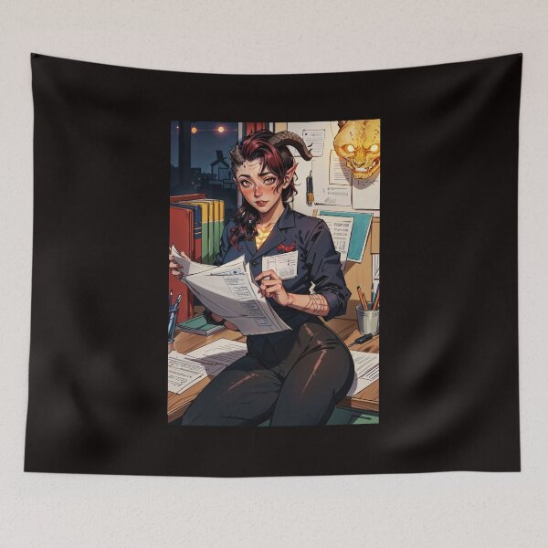 Item preview, Karlach Cliffgate Secretary designed and sold by 2DVice.