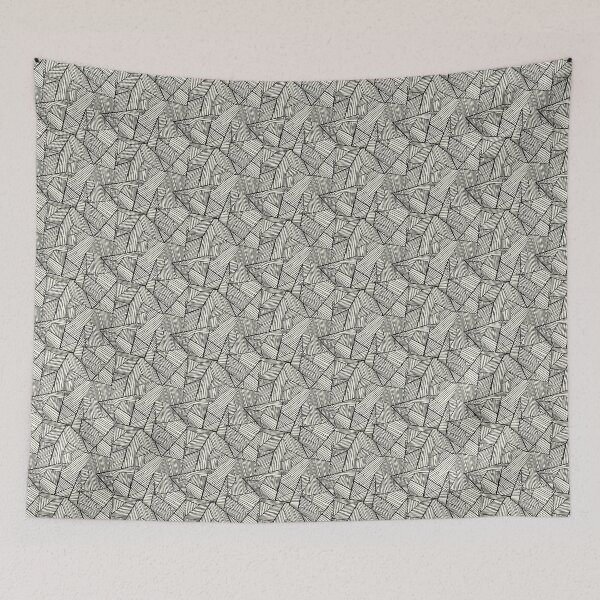 Item preview, Black and White Geometric Pattern 17 designed and sold by davidalv.