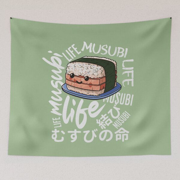 Item preview, Musubi Life - Kawaii Sushi Delight designed and sold by Sir Meow Meow.