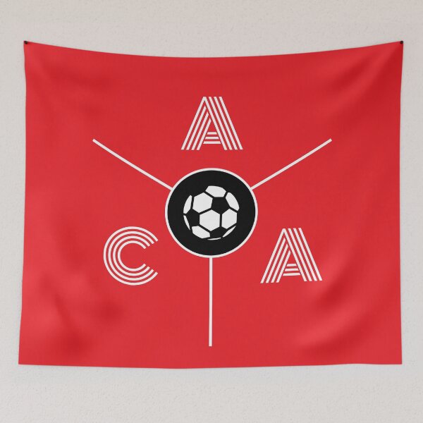 Item preview, AC Ajaccio ACA Football Minimalist Style Artwork designed and sold by kakarikihill.