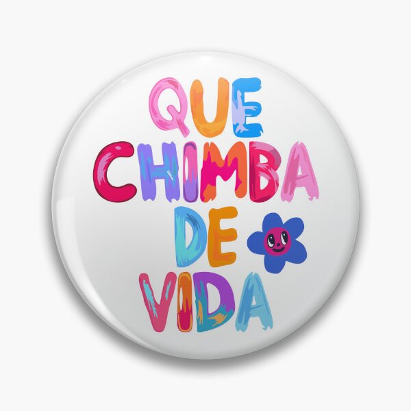 Item preview, KarolG Que Chimba De Vida Colorful Text Design designed and sold by DaintiestDesign.