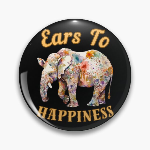 Item preview, Ears To Happiness. elephant lover designed and sold by ElephantVibes.