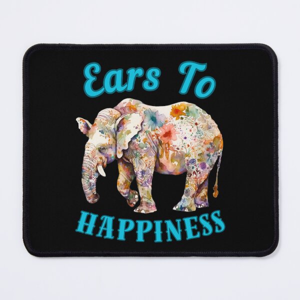 Item preview, Ears To Happiness. funny elephant designed and sold by ElephantVibes.