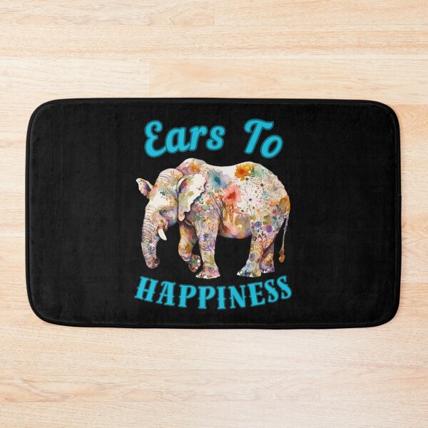 Item preview, Ears To Happiness. funny elephant designed and sold by ElephantVibes.