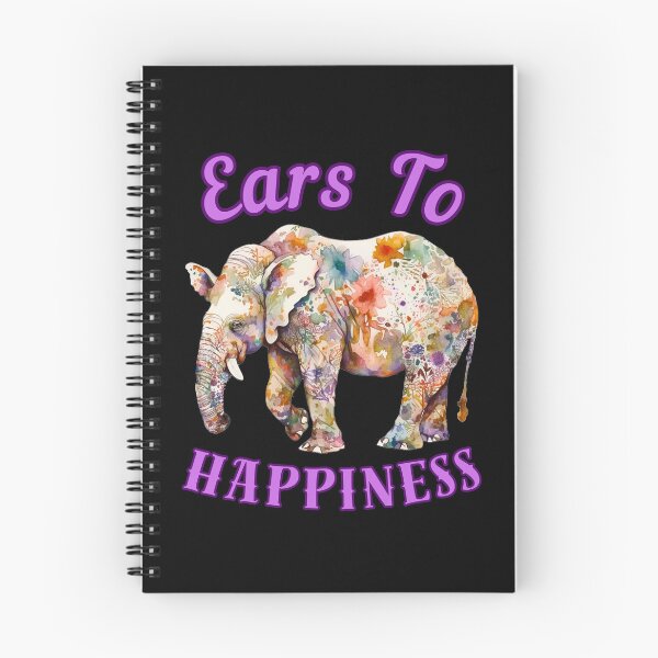 Item preview, Ears To Happiness. elephant face designed and sold by ElephantVibes.