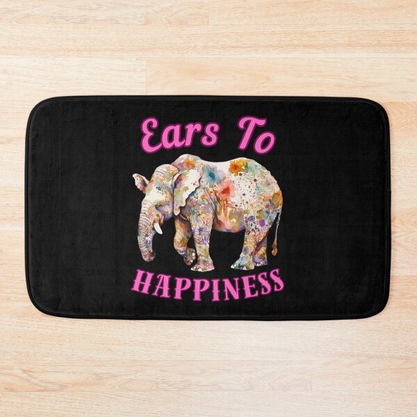 Item preview, Ears To Happiness. elephant head designed and sold by ElephantVibes.