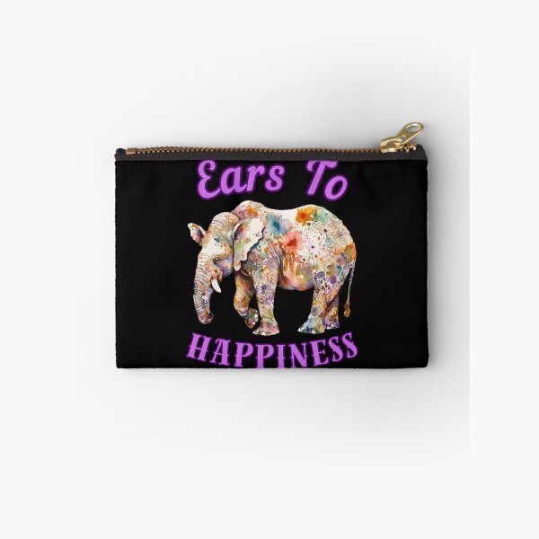 Item preview, Ears To Happiness. elephant face designed and sold by ElephantVibes.