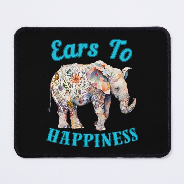 Item preview, Ears To Happiness. adorable elephant designed and sold by ElephantVibes.