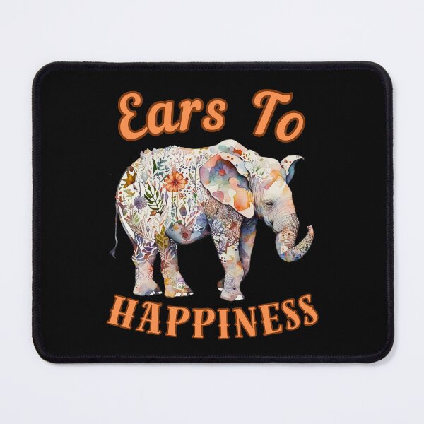 Item preview, Ears To Happiness. Flower elephant designed and sold by ElephantVibes.