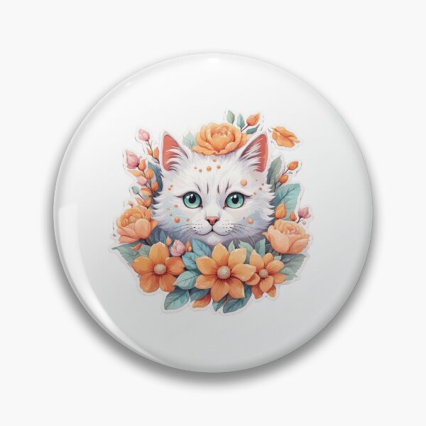 Item preview, Beautiful cat sticker designed and sold by saly55887.
