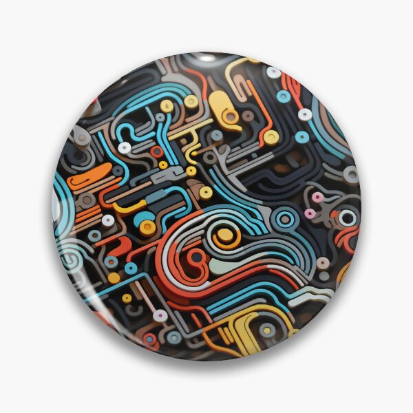 Artikelvorschau, Technicolor Circuit Maze entworfen und verkauft von Skolyak.