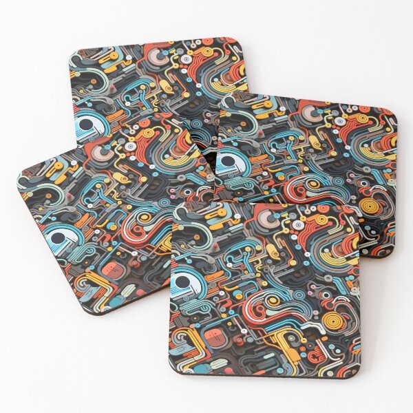 Item preview, Technicolor Circuit Maze designed and sold by Skolyak.