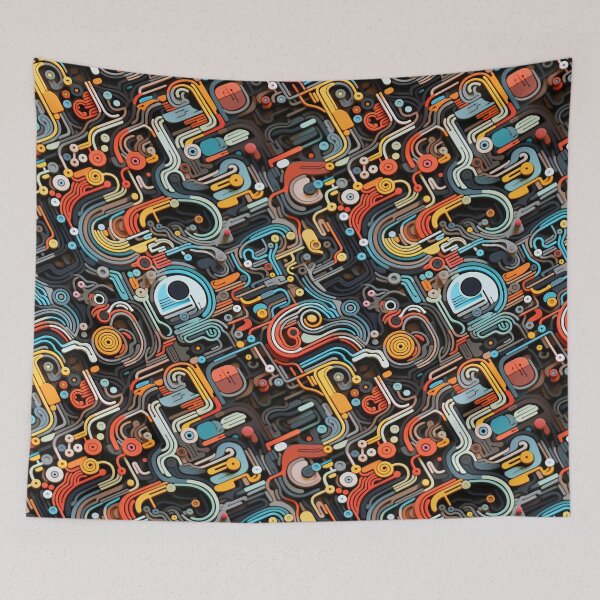 Item preview, Technicolor Circuit Maze designed and sold by Skolyak.