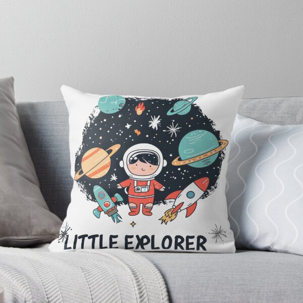 Item preview, Little Explorer: Whimsical Space Adventure Cartoon designed and sold by jamessismanes.