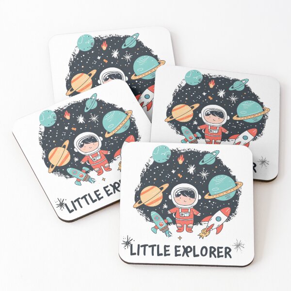 Item preview, Little Explorer: Whimsical Space Adventure Cartoon designed and sold by jamessismanes.