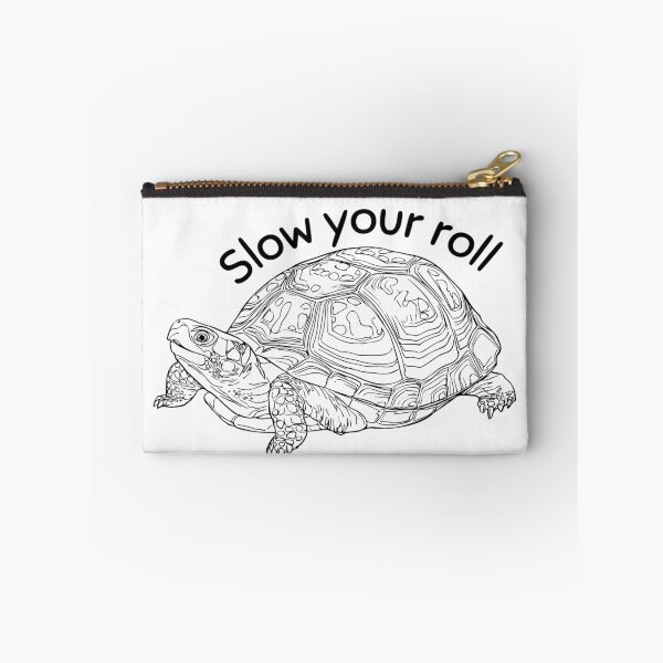 Item preview, Slow Your Roll Cute Tortoise Funny Quote  designed and sold by Bridget Swanson.