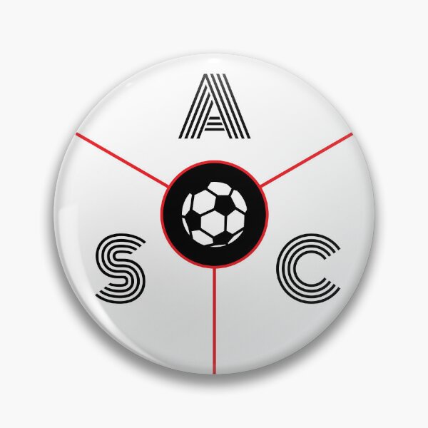 Item preview, Amiens SC ASC Football Minimalist Style Artwork designed and sold by kakarikihill.