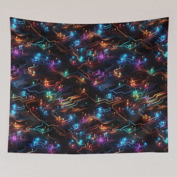 Item preview, Neon Pulse Network designed and sold by Skolyak.