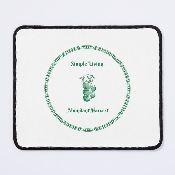 Item preview, Simple Living, Abundant Harvest designed and sold by TripleOakDesign.
