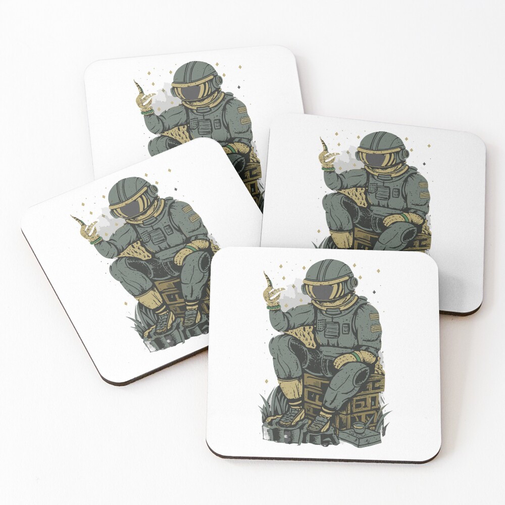 Item preview, Coasters (Set of 4) designed and sold by OldSchoolRetro.