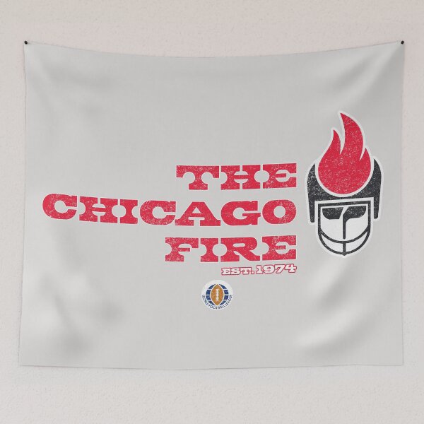 Item preview, Distressed Chicago Fire Football designed and sold by TeeArcade84.