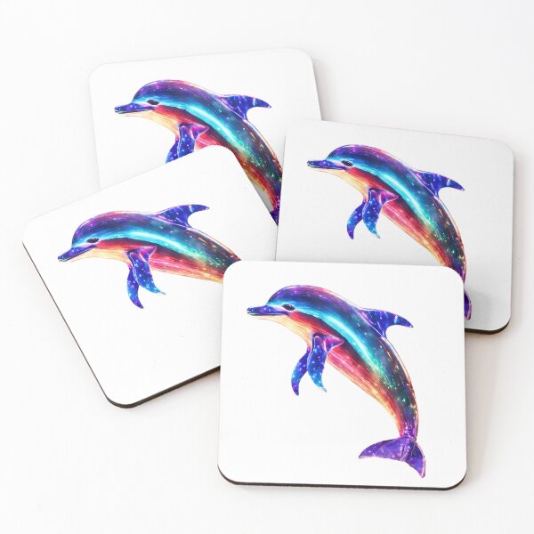 Item preview, Colorful Dolphin Art designed and sold by GloriousArtSKD.