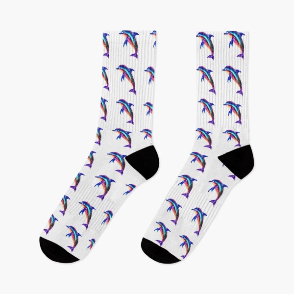 Item preview, Colorful Dolphin Art designed and sold by GloriousArtSKD.