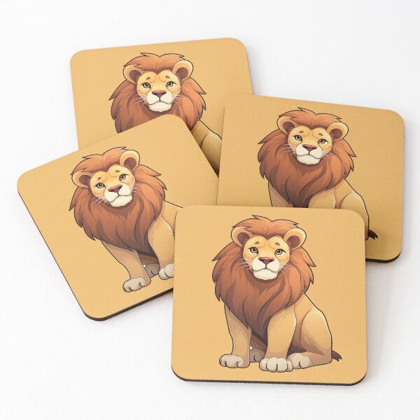 Item preview, Cartoon Adult Lion designed and sold by Kitty Nut House.
