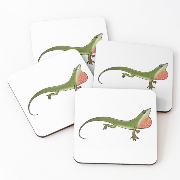 Item preview, Green Anole Lizard designed and sold by laurenmoee.