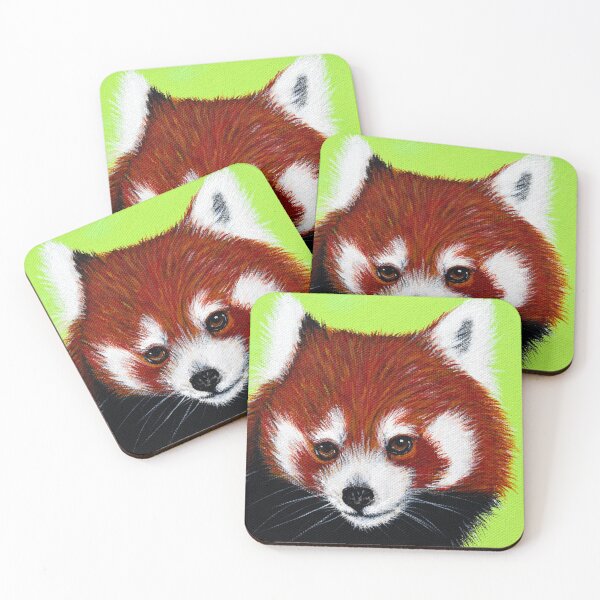 Item preview, Red Panda Painting designed and sold by Art by Kirsten Sneath.