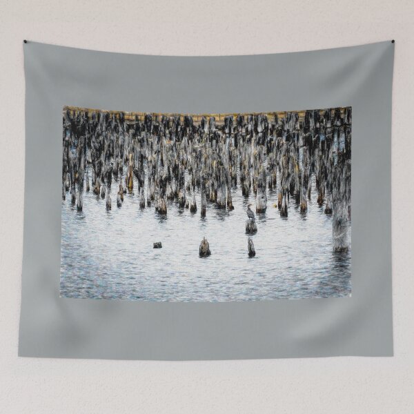 Item preview, Well Worn Pilings Portland Maine designed and sold by Debra Martz.