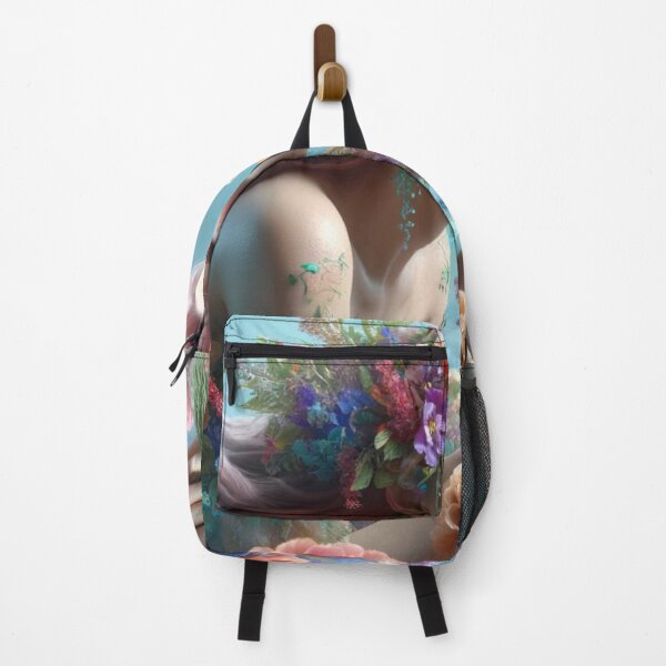 Item preview, Floral Mermaid Fantasy Art designed and sold by mymagicstoreus.