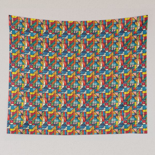 Item preview, Colorful Geometric Pattern 12 designed and sold by davidalv.