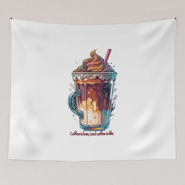 Item preview, Coffee Is Love, Iced Coffee Is Life designed and sold by likbatonboot.
