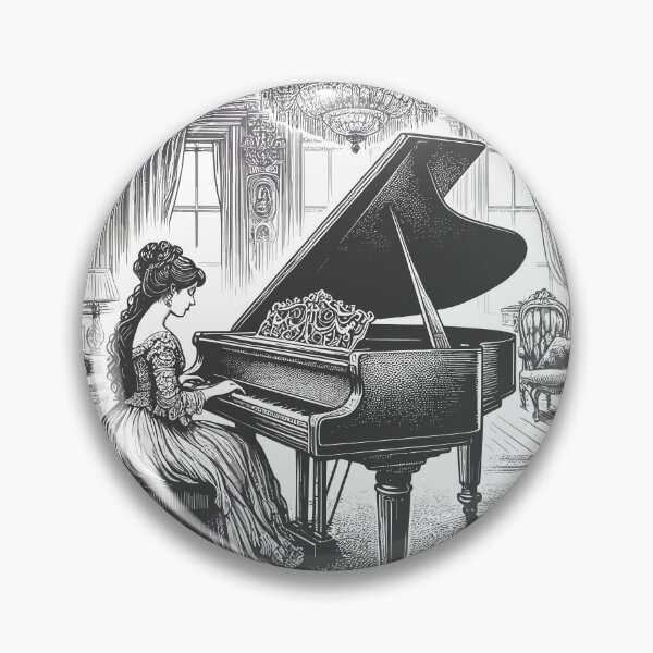 Item preview, Keys of the Past: Victorian Pianist's Tale designed and sold by Artaverse.