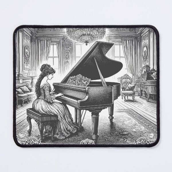 Item preview, Keys of the Past: Victorian Pianist's Tale designed and sold by Artaverse.