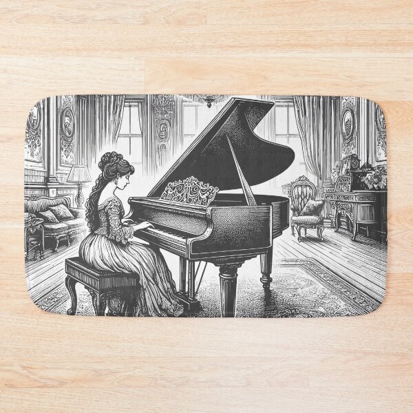 Item preview, Keys of the Past: Victorian Pianist's Tale designed and sold by Artaverse.
