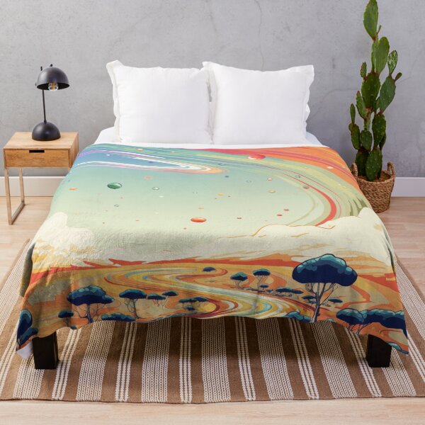 Item preview, Surreal rainbow river designed and sold by Rebelka.
