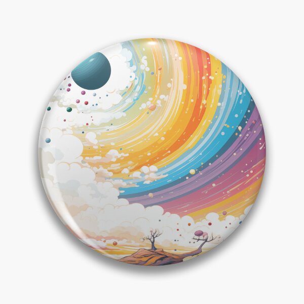 Item preview, Surreal rainbow sky  designed and sold by Rebelka.