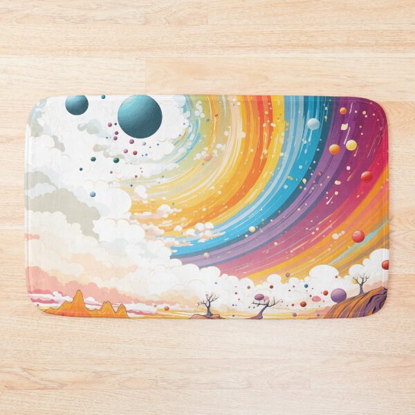 Item preview, Surreal rainbow sky  designed and sold by Rebelka.