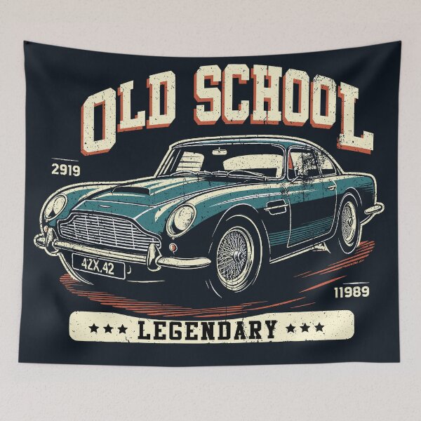 Item preview, Vintage Car Print - Old School art design designed and sold by dakaseli.