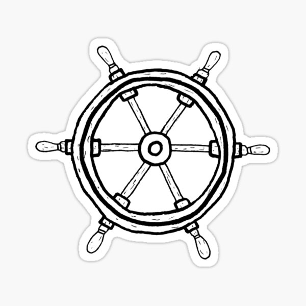 Item preview, OFMD ship's wheel designed and sold by Full Whimsy.