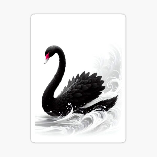Black Swan. Sticker