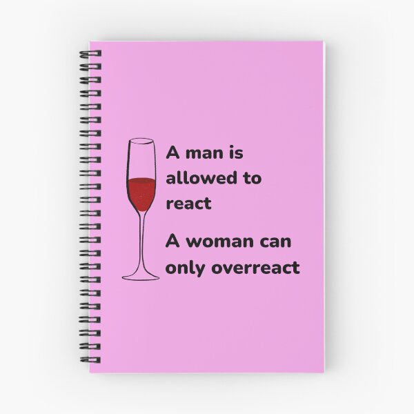 Item preview, A man is allowed to react, a woman can only overreact - Taylor Swift Golden Globes feminism designed and sold by CocoCat38.