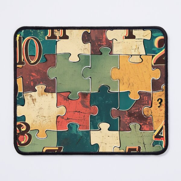 Item preview, Jigsaw Puzzle design Wall Clock 1 designed and sold by Charlies-Artbox.