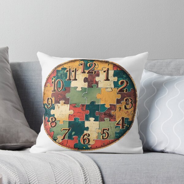 Item preview, Jigsaw Puzzle design Wall Clock 1 designed and sold by 3 CITIES.