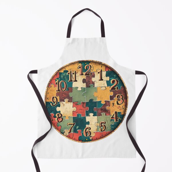 Item preview, Jigsaw Puzzle design Wall Clock 1 designed and sold by Charlies-Artbox.