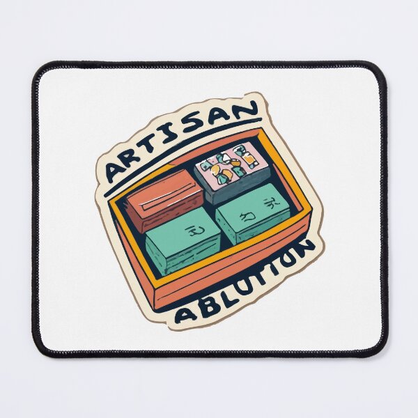 Item preview, Artisan Ablution - Painterly Soap and Dish Design designed and sold by NiftyWrx.