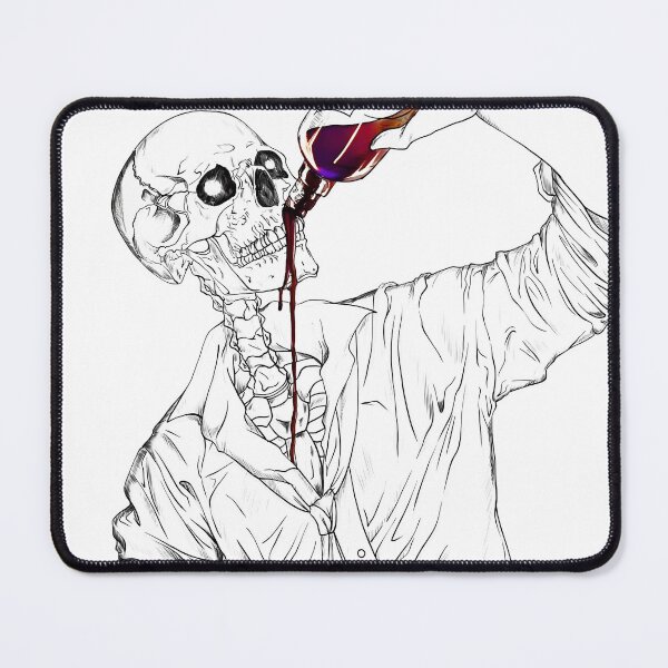 Item preview, Drinking Skeleton designed and sold by bilaaledits.
