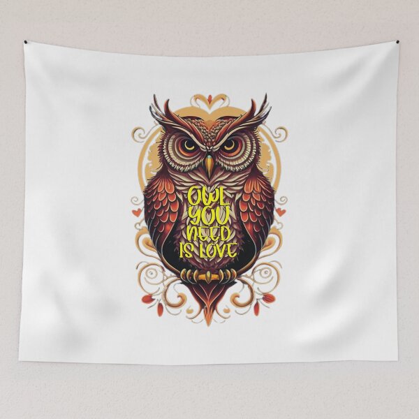Item preview, Owl Love designed and sold by likbatonboot.
